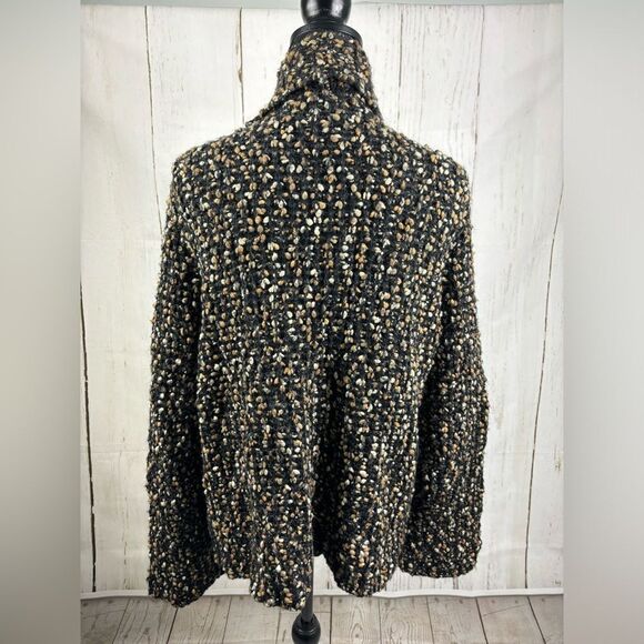 Curio Grunge Open Front Cardigan Mohair Alpaca Blend - Picture 4 of 5